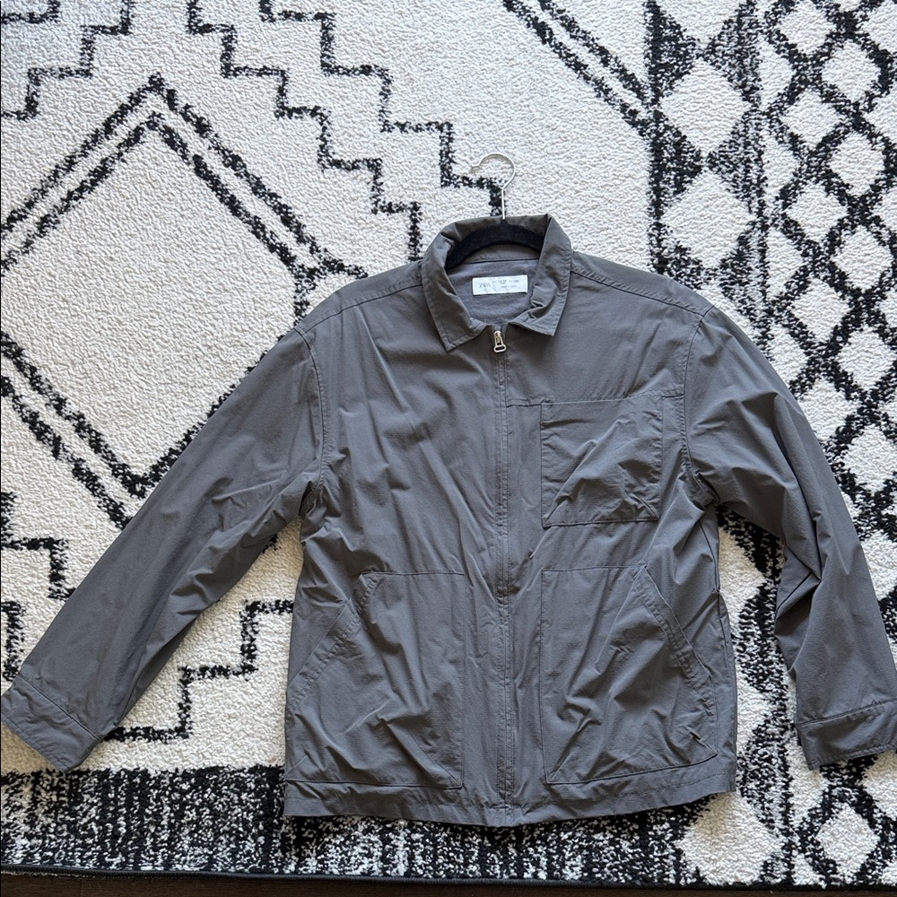 Zara Kids Gray Lightweight Jacket